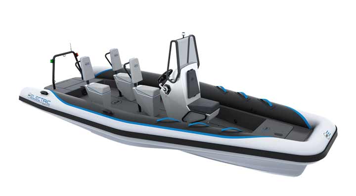 Electric boat Pulse 63