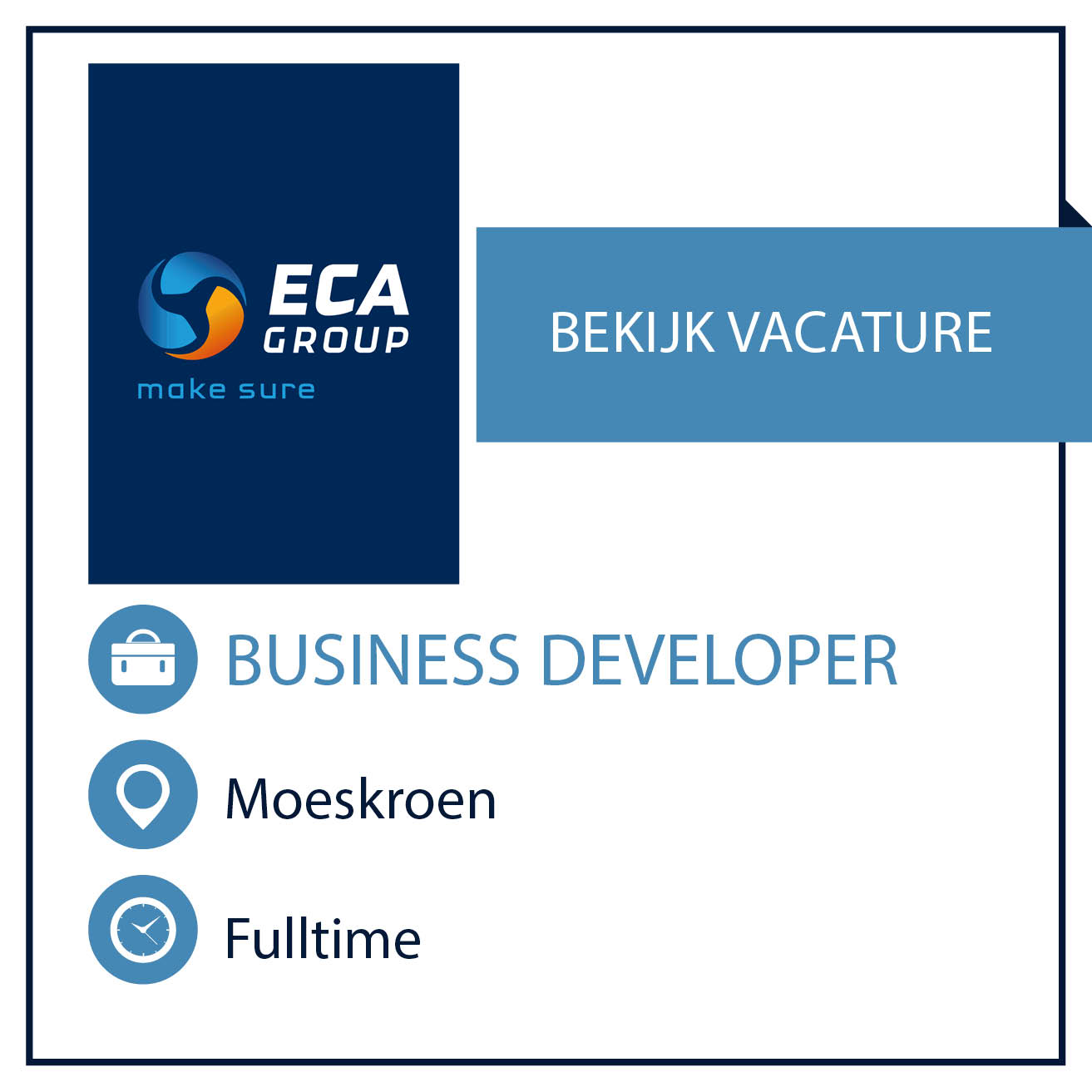 Vacature ECA Business Developer