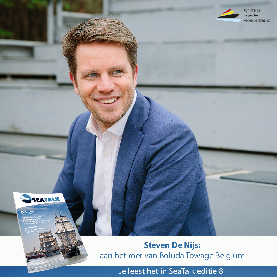 Steven De Nijs CEO Boluda Towage Belgium